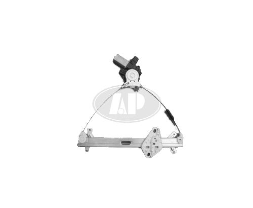 Window Regulator Front Passenger Side Power Without Motor For Honda - HO1351117
