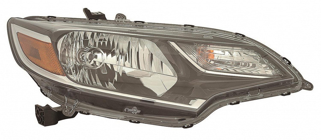 Head Lamp Passenger Side Halogen High Quality For Honda - ho2503186