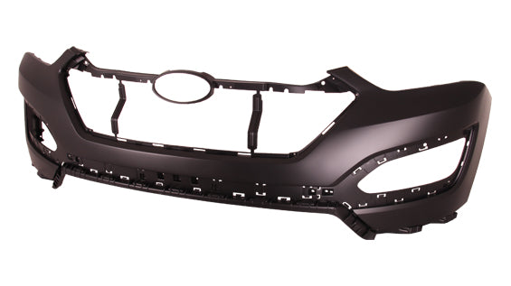 Bumper Upper Front Without Sensor Primed Sport Model For Hyundai - hy1014100