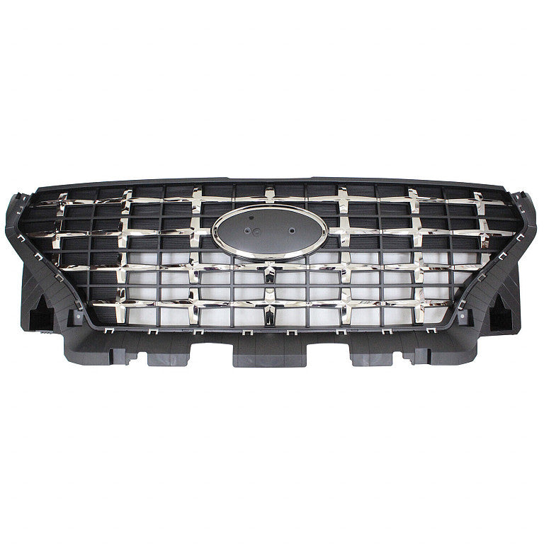 Grille Front With Smoked Chrome Molding For Hyundai - HY1200247
