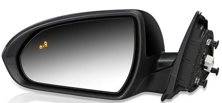 Door Mirror Driver Side Power Ptm Htd With Blind Spot For Hyundai - HY1320249
