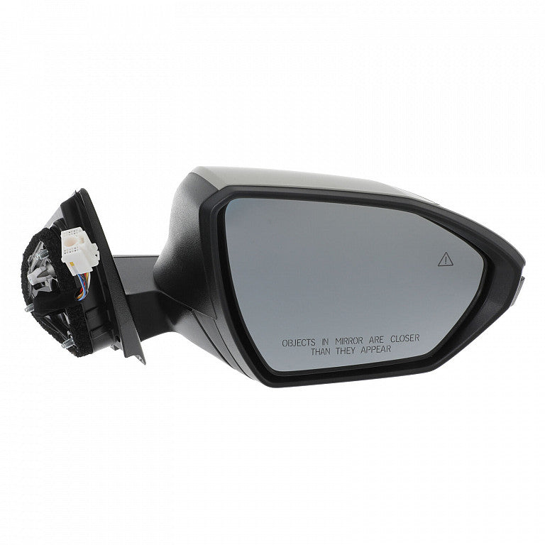 Door Mirror Passenger Side Power Ptm Htd With Blind Spot/Signal Us Built Sel For Hyundai - HY1321292