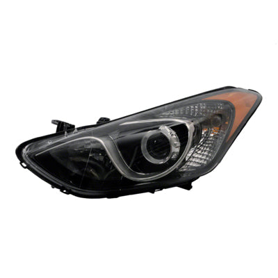 Head Lamp Driver Side Capareturn Restricted - Final Sale - No Warranty Coverage For Hyundai - HY2502173C
