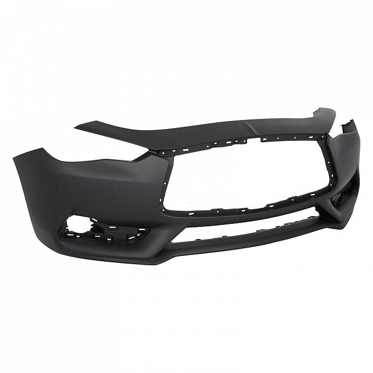 Bumper Front Primed Ptm Without Park Assist Sensor For Infiniti - IN1000275