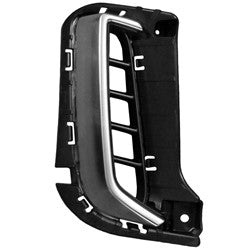 Grille Passenger Side Black With Chrome Moulding For Kia - KI1039141