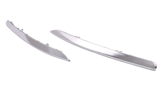 Bumper Moulding Front Driver Side Chrome For Kia - KI1046103