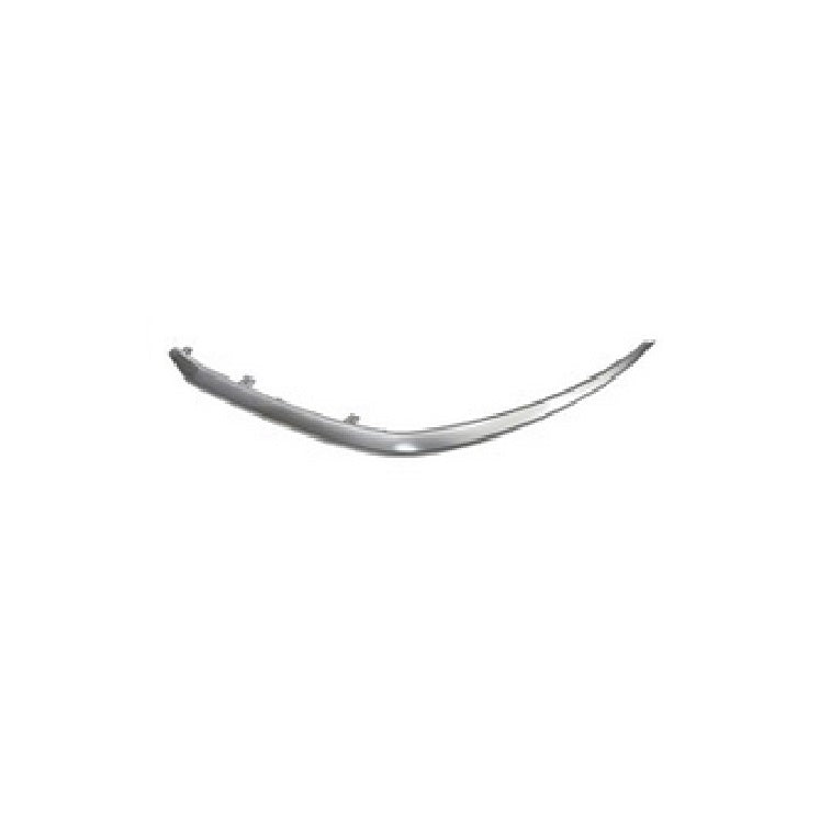 Bumper Molding Front Driver Side Satin Chrome For Kia - KI1046111