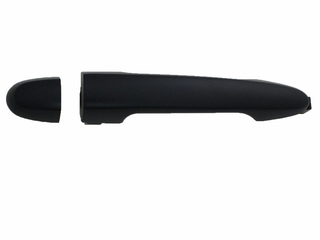 Door Handle Rear Driver Side/Passenger Side Outer Black For Kia - KI1520106