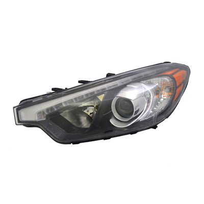 Head Lamp Driver Side Halogen With Led Position Lamp Capareturn Restricted - Final Sale - No Warranty Coverage For Kia - KI2502171C