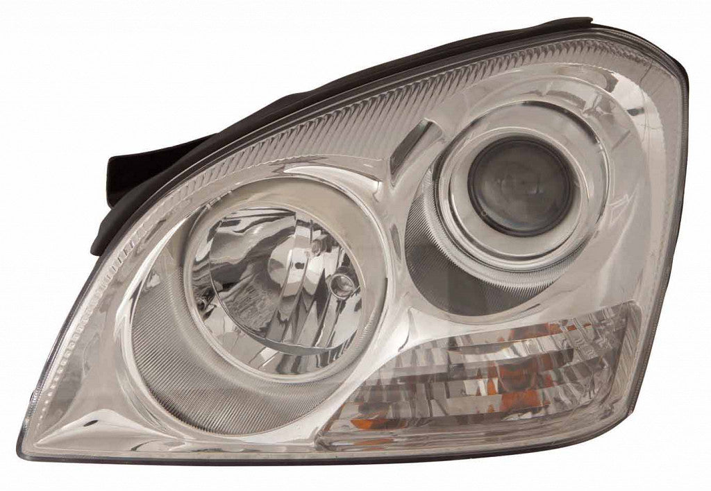 Head Lamp Passenger Side With Chrome Insert Without App Pkg To 04/16/07 High Quality For Kia - ki2503124