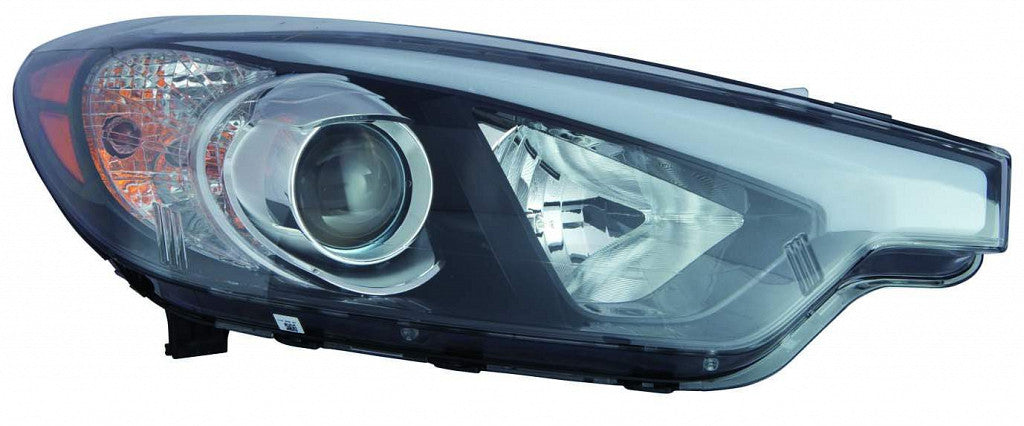 Head Lamp Passenger Side Halogen Without Led Position Lamp For Kia - KI2503170U