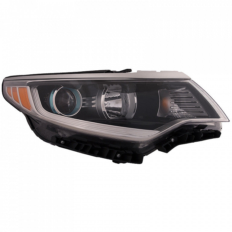 Head Lamp Passenger Side Halogen Without Led Drl High Quality Return Restricted - Final Sale - No Warranty Coverage For Kia - KI2503219