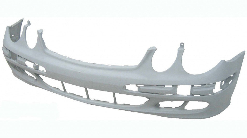 Bumper Front Primed Gray Without H L Washer Without Sport Pkg For Mercedes - MB1000171