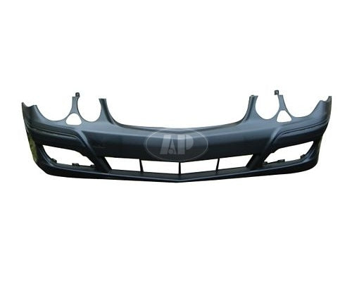 Bumper Front Primed Without Sensor With H L Washer Hole Without Sport Pkg For Mercedes - MB1000270