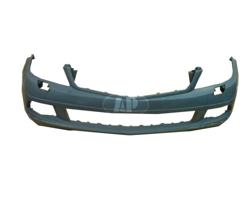 Bumper Front Primed Without Sensor With H L Washer Without Amg Sport Pkg For Mercedes - MB1000297