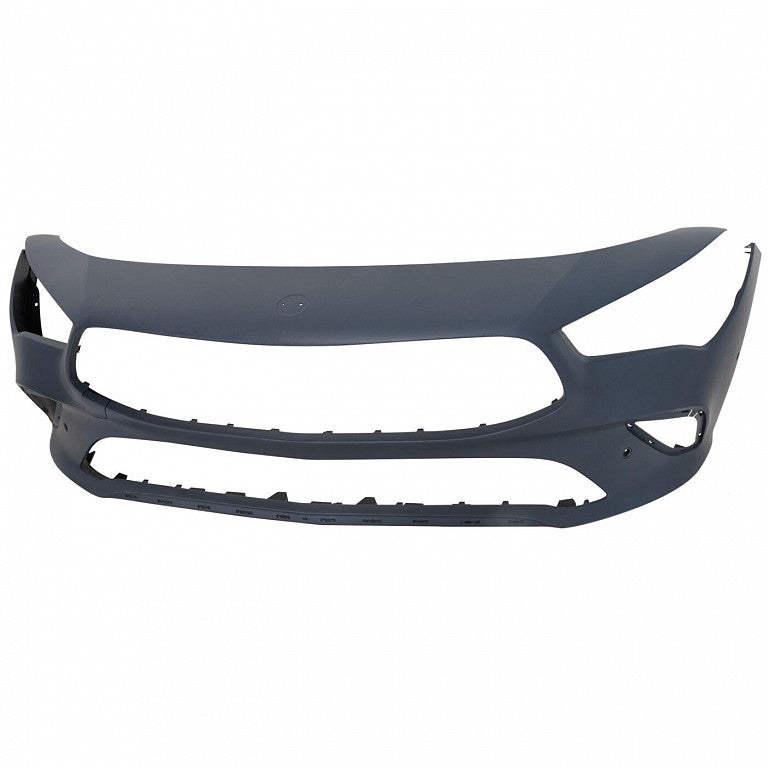 Bumper Front With Night Pkg Lower Chrome Molding / Tow/ 4 Park Assist Sensor Without Amg For Mercedes - MB1000616