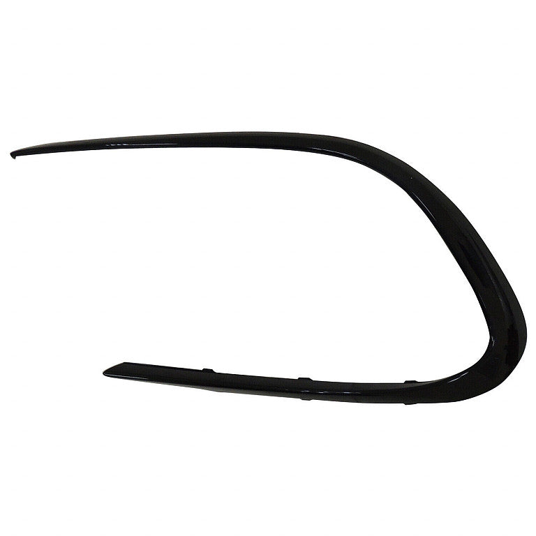 Grille Molding Front Driver Side Bright Black Rubber Trim For Mercedes - MB1038199