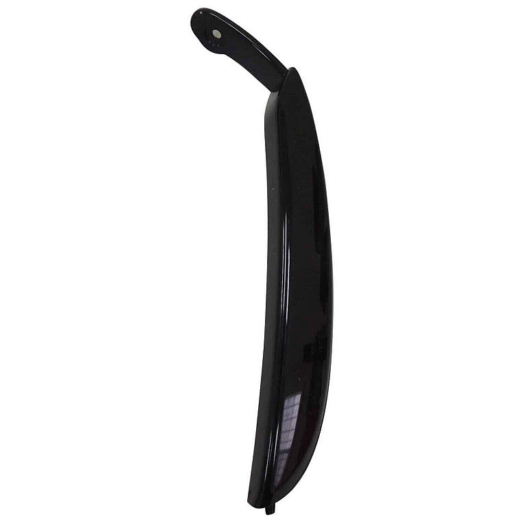Grille Molding Front Driver Side Outer Bright Black Asa Plastic Trim For Mercedes - MB1038207