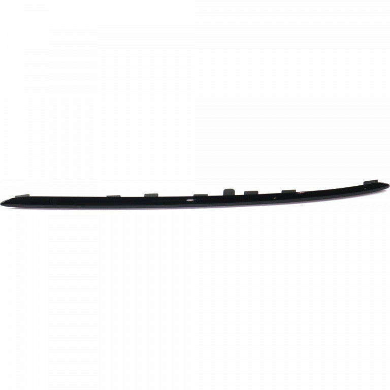 Bumper Molding Front Driver Side Lower Ptd Bright Black With Night Pkg For Mercedes - MB1046144