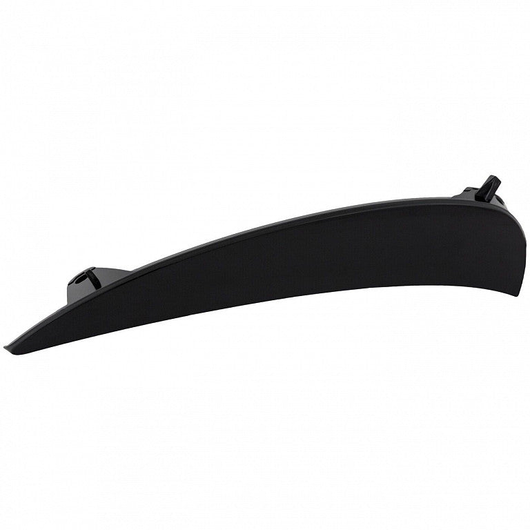 Bumper Molding Front Driver Side Outer Bright Black For Mercedes - MB1046183