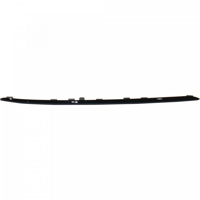 Bumper Molding Front Passenger Side Ptd Bright Black With Night Pkg For Mercedes - MB1047142