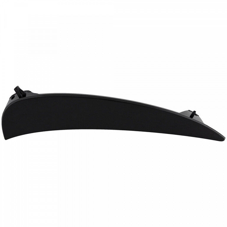 Bumper Molding Front Passenger Side Outer Bright Black For Mercedes - MB1047183