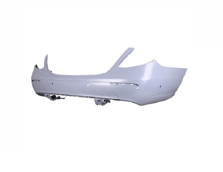 Bumper Rear Primed Ptm For Sdn With Luxury Pkg / Molding Grooves/ 6 Park Assist Sensor For Mercedes - MB1100417
