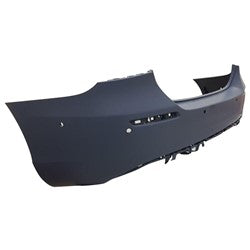 Bumper Rear Primed With Tow Hook Covers/ 4 Sensors Without Amg For Mercedes - MB1100447