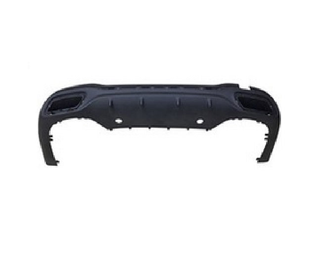 Bumper Rear Lower Textured Black With Amg For Mercedes - MB1115137