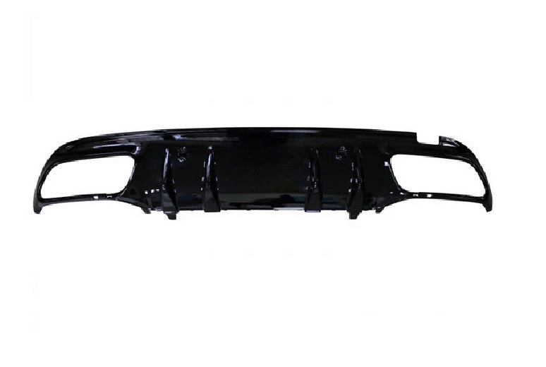Valance Rear Lower Bright Black Finish With 2 Park Assist Sensor/ Amg For Mercedes - MB1195133
