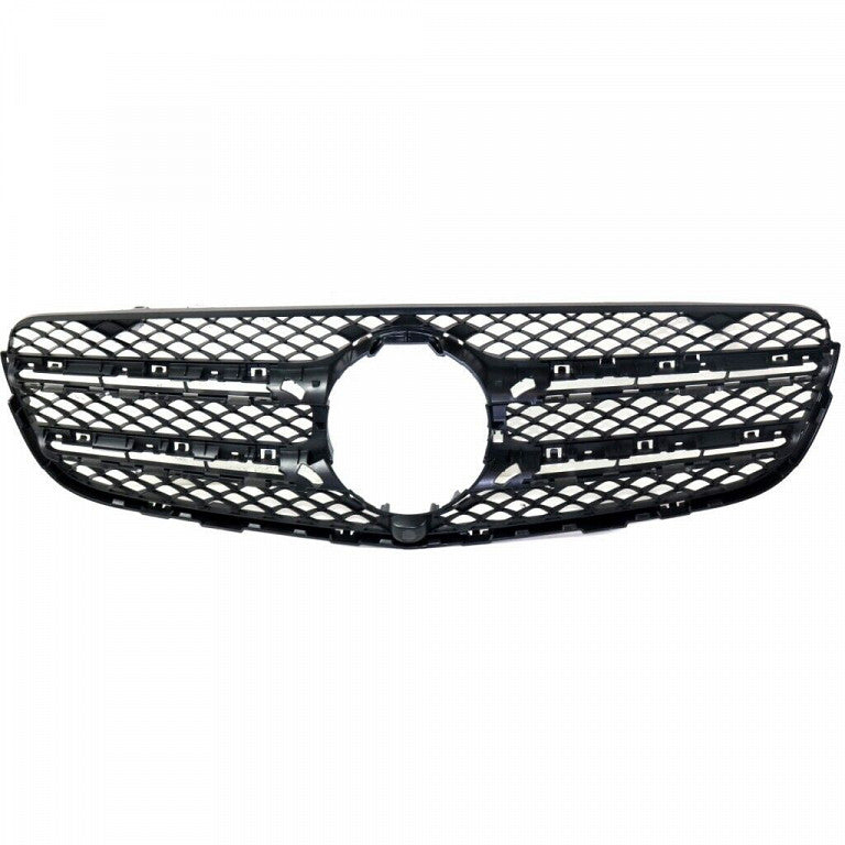 Grille Front Matte Black With Camera Without Amg/Molding/Emblem/Base For Mercedes - MB1200192