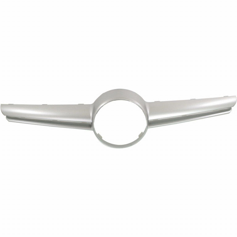 Grille Molding Front Center Ptd Silver Gray Without Amg Night Styling/Carbon Fiber Pkg For Mercedes - MB1210111