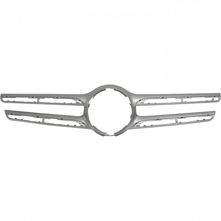 Grille Molding Front Center Ptd Silver With Camera/Adaptive Cruise For Mercedes - MB1210125