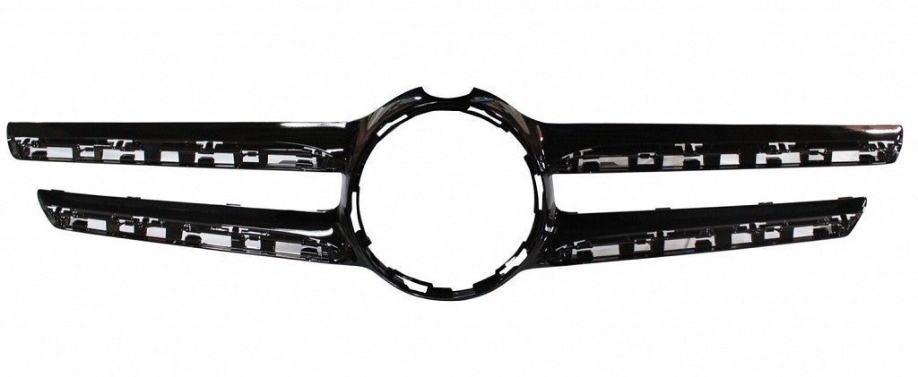 Grille Molding Front Birght Black With Camera For Mercedes - MB1210137