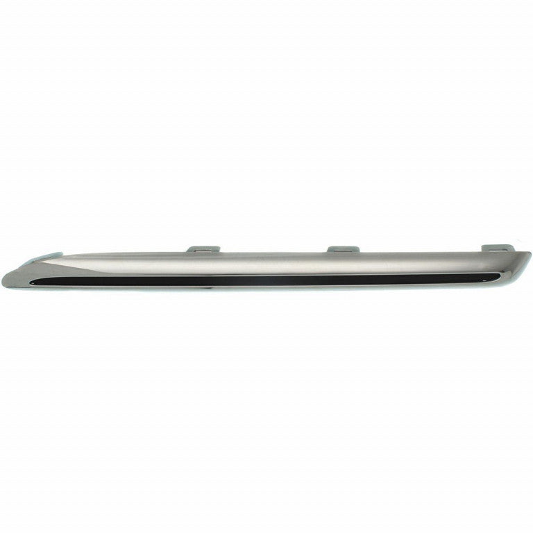 Grille Molding Driver Side Upper Chrome With Sprt Pkg For Mercedes - MB1212108