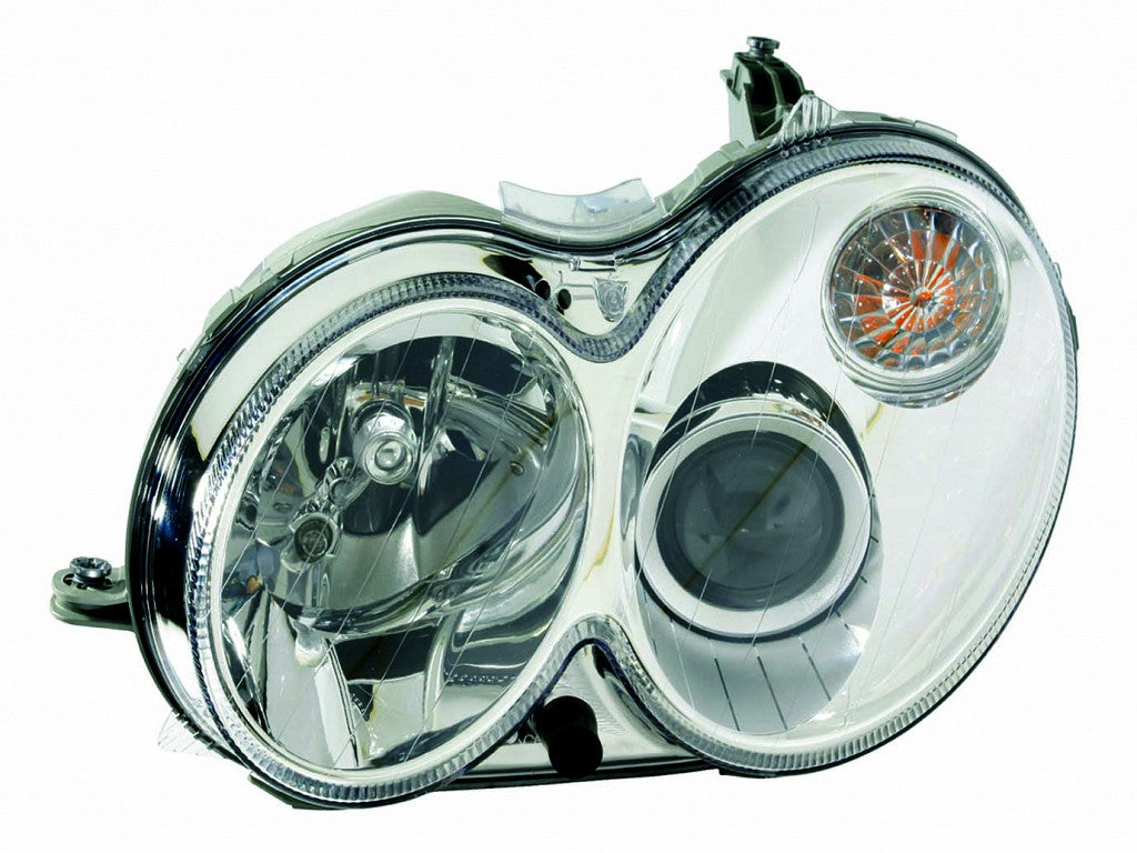 Head Lamp Driver Side Without Curve Lighting Without Bulb/Module Clk Models High Qualityreturn Restricted - Final Sale - No Warranty Coverage For Mercedes - MB2518102