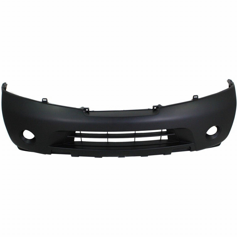 Bumper Front Without Sensor Hole Primed Capa For Nissan - NI1000252C