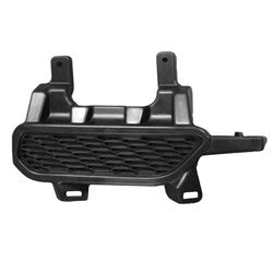 Fog Lamp Cover Front Passenger Side Upper Textured Black For Nissan - NI1039174