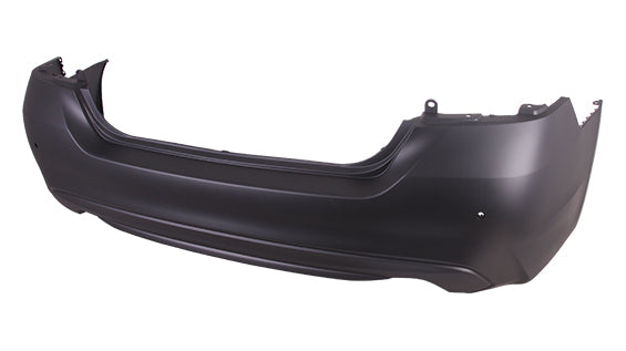 Bumper Rear Primed With Textured Lower With Sensor For Nissan - NI1100311