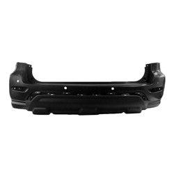 Bumper Rear Primed With Textured Lower With Sensor Without Trailer Hitch Capa For Nissan - NI1100315C