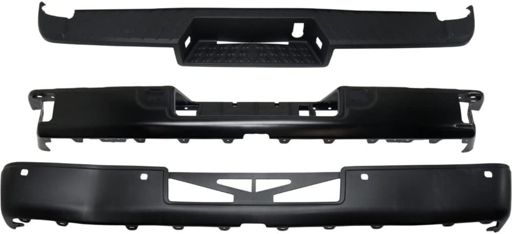 Bumper Rear Assy Primed Black Without Park Assist Sensor For Nissan - NI1103137