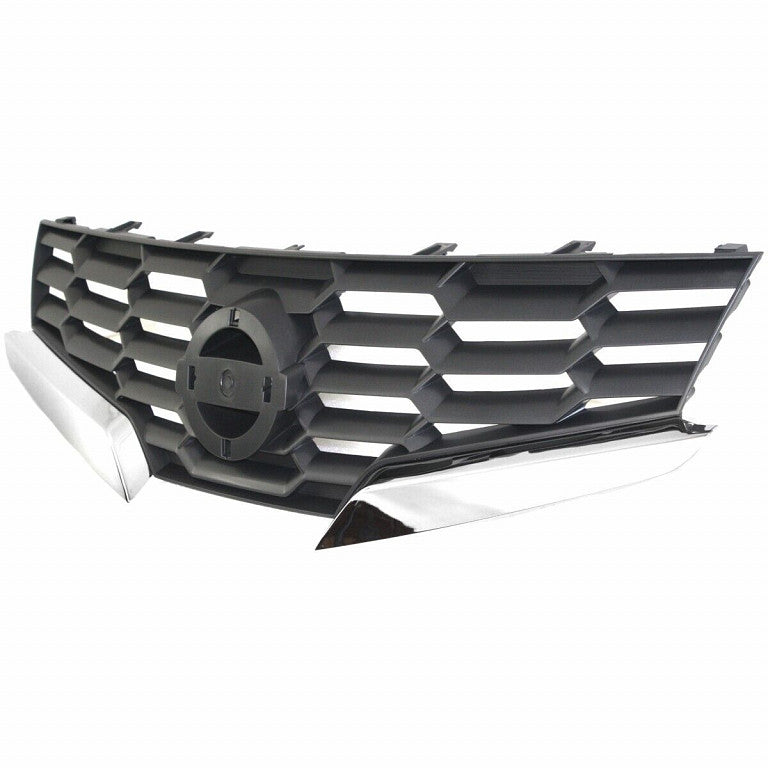 Grille Chrome/Black For Nissan - NI1200225