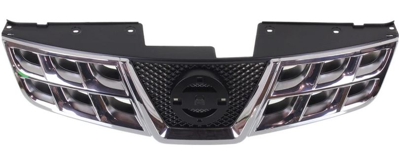 Grille Chrome/Black Without Camera Exclude Krom Pkg For Nissan - NI1200249