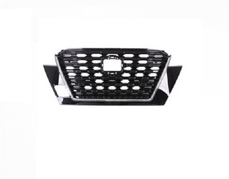 Grille Front Ptd Black With Chrome Molding Without Camera For Nissan - NI1200324
