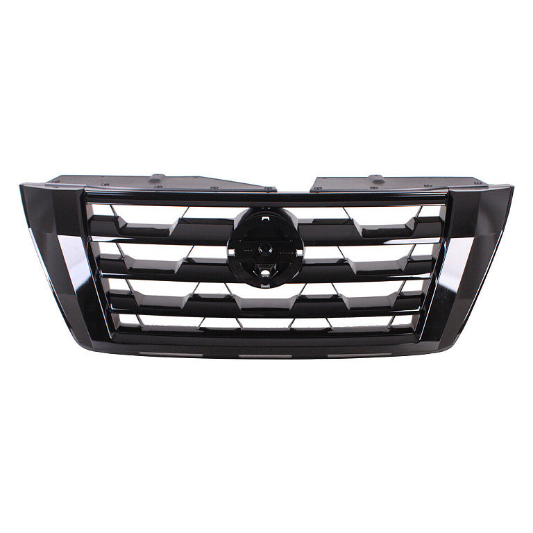 Grille Front Ptd Black With Black Frontame Use With Camera For Nissan - NI1200328