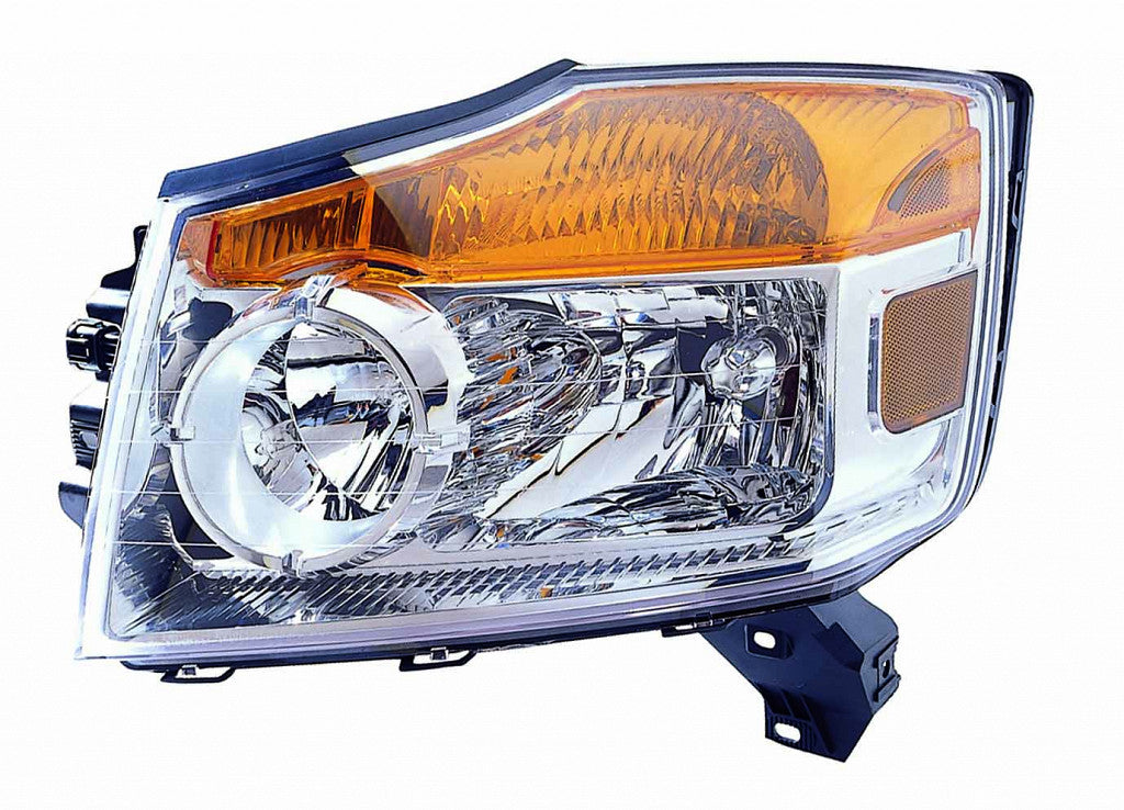 Head Lamp Driver Side Capareturn Restricted - Final Sale - No Warranty Coverage For Nissan - NI2502175C