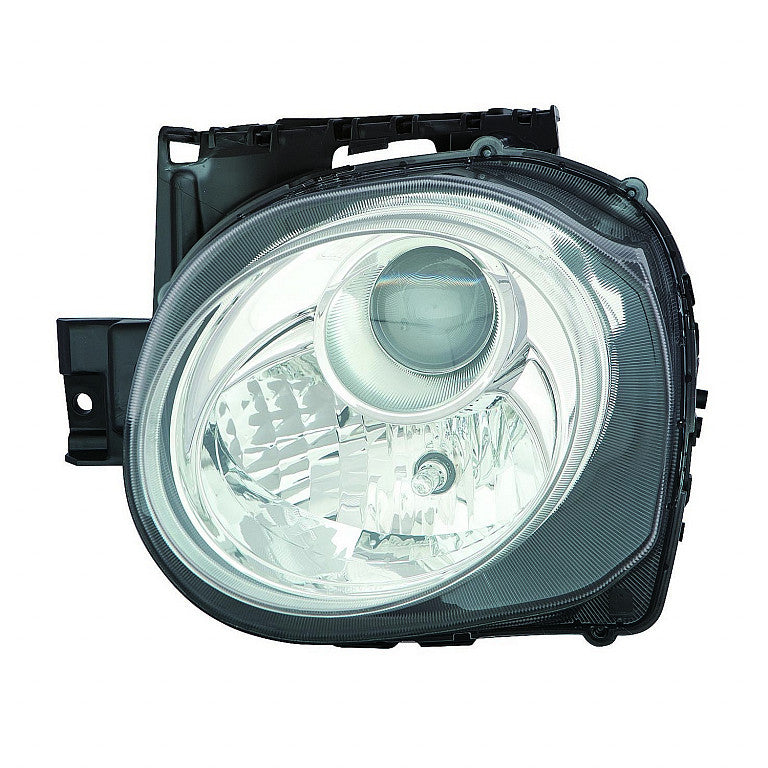 Head Lamp Driver Side (Round) Halogen High Quality For Nissan - ni2502236