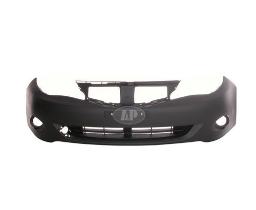 Bumper Front Primed Without Lower Lip With Round Fog (Impreza/Wrx) Capa For Subaru - SU1000158C