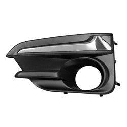 Fog Lamp Bezel Front Driver Side With Chrome Moulding For Subaru - SU1038113