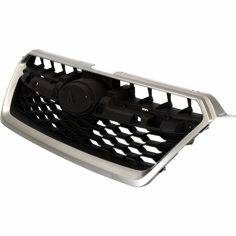 Grille Gray With Chrome Moulding For Subaru - SU1200145